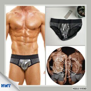 Modus Vivendi - King Cheetah Brief in Silver (L)